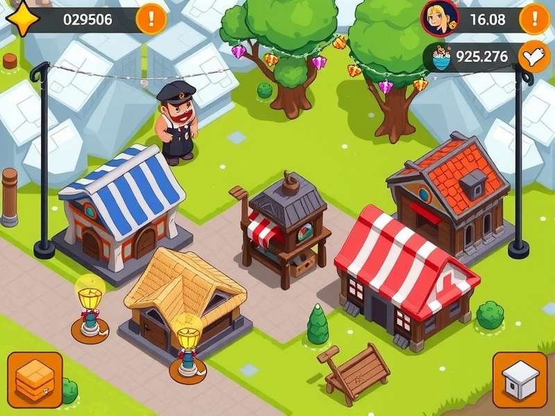 Township Village Quest festival event with special decorations
